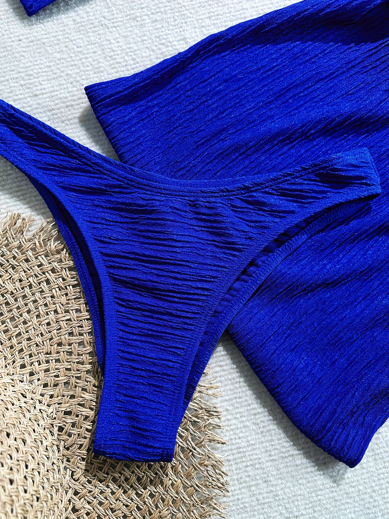 Conjunto de Biquíni Azul Escuro - Estrela do Mar